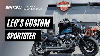 STAFF BIKE | Leo's Custom Sportster 48 | California Harley Davidson