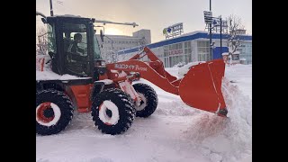 【北海道あるある】②真冬の北海道では朝から除雪車がフル稼働しているよ☃️ 北海道旭川市✨ Asashikawa city in Hokkaido