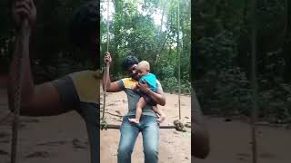 👶 ലായി ആദ്യമായിട്ട് ഊഞ്ഞാൽ ആടി♥️ #shortsyoutube #baby #cute#shortfeed #shorts #short #cutebaby