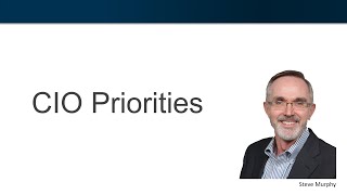 CIO Priorities