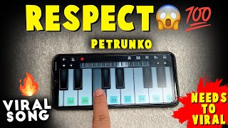 Respect Song | Petrunko | Viral Song | Respect Song Walkband Remix | Petrunko Remix | #Shorts