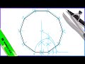 How to draw a Decagon