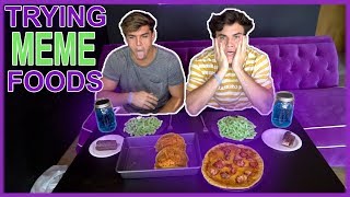 MAKING MEME FOOD/COOKING WITH THE DOLAN TWINS