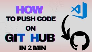 Push code  to Github from VS  code in 2 minutes 🔥 || Tech wise Learning