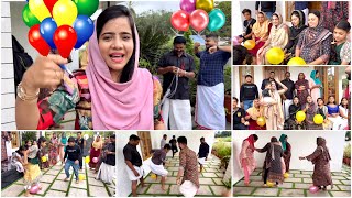 Balloon 🎈Chavitty Pottikkal Challenge 🤣 | Onam Games 😍 | Mashura | Basheer Bashi | Suhana