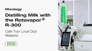 Mixology with the Rotavapor® R-300: Mastering Milk Distillation