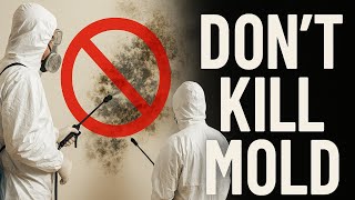 DON'T Kill Black Mold - The SHOCKING Reason Why