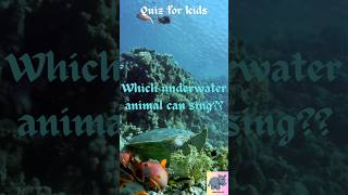 குழந்தைகளுக்கான interesting quiz#LKG#UKG kids quiz#quiz for students#sea animal quiz#whale fun fact#