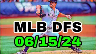 MLB DFS Picks Today 6/15/24 | DAILY RUNDOWN