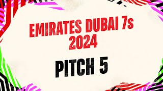 Saturday - Pitch 5 | Emirates Dubai 7s 2024 Livestream