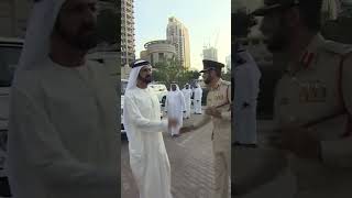 Sheikh Mohammed Bin Rashid  Sheikh Hamdan Fazza Meet Dubai Police Officials At Burj Khalifa