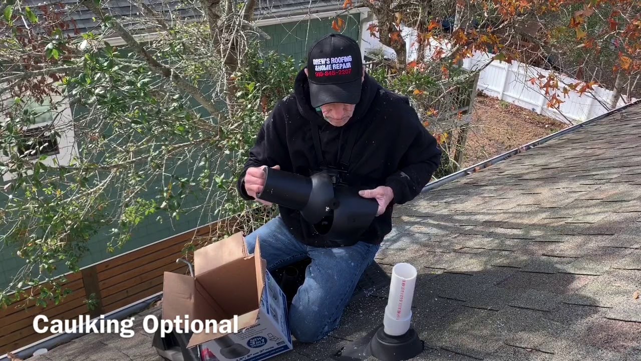 3 In 1 Perma - Boot Pipe Collar For Roof Leaks - YouTube