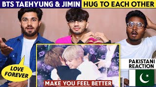 Bts Taehyung & Jimin Hug To Each Other - Pakistani Reaction - Shan Rajpoot