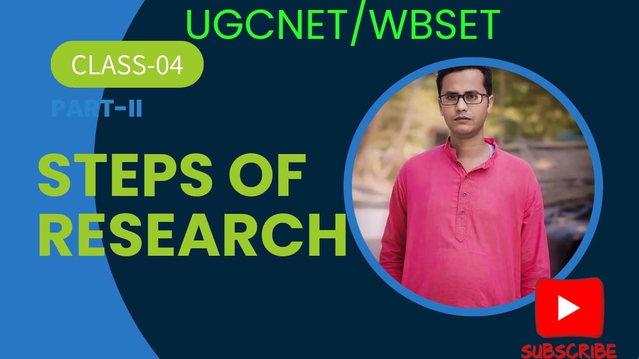 Steps Of Research Part Ii Youtube