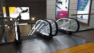 5X エスカレーター 東京メトロ 有楽町線 豊洲駅から辰巳駅へ