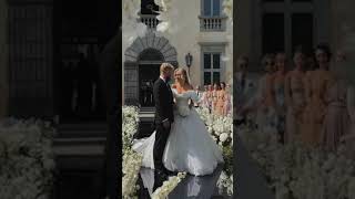 They tied the knot at Lake Como!
