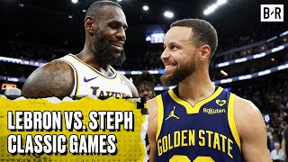 1 Hour of LeBron James vs. Stephen Curry Classic Games