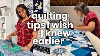 Things I DIDN'T Know As A BEGINNER QUILTER (That I Wish I Did) 🤔