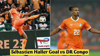 🔥 Sébastien Haller Goal vs DR Congo | AFCON 2023 Semi-Final!