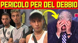 PANICO IN STUDIO: DEL DEBBIO MINACCIATO, LA SICUREZZA INTERVIENE PER SALVARLO!