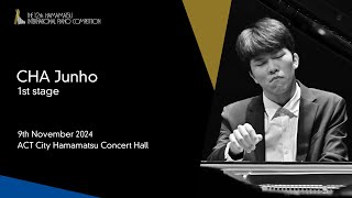 CHA Junho / 1st Stage, the 12th Hamamatsu International Piano Competition