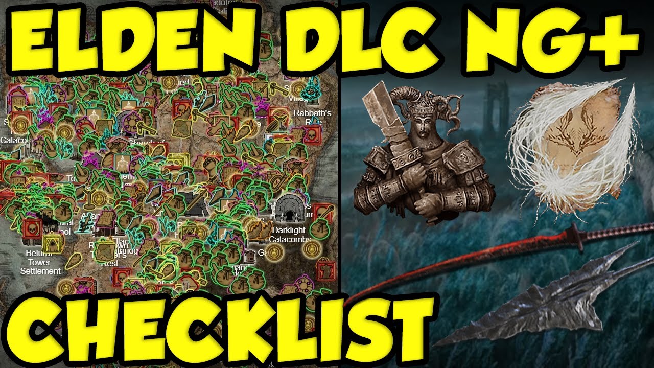 Elden Ring Dlc Ng Checklist Completing The Shadow Of The Erdtree