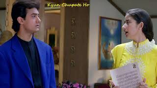Kyun Chupate Ho Song | Mann Movie | Aamir Khan | Manisha Koirala | Udit Narayan | Anuradha Paudwal