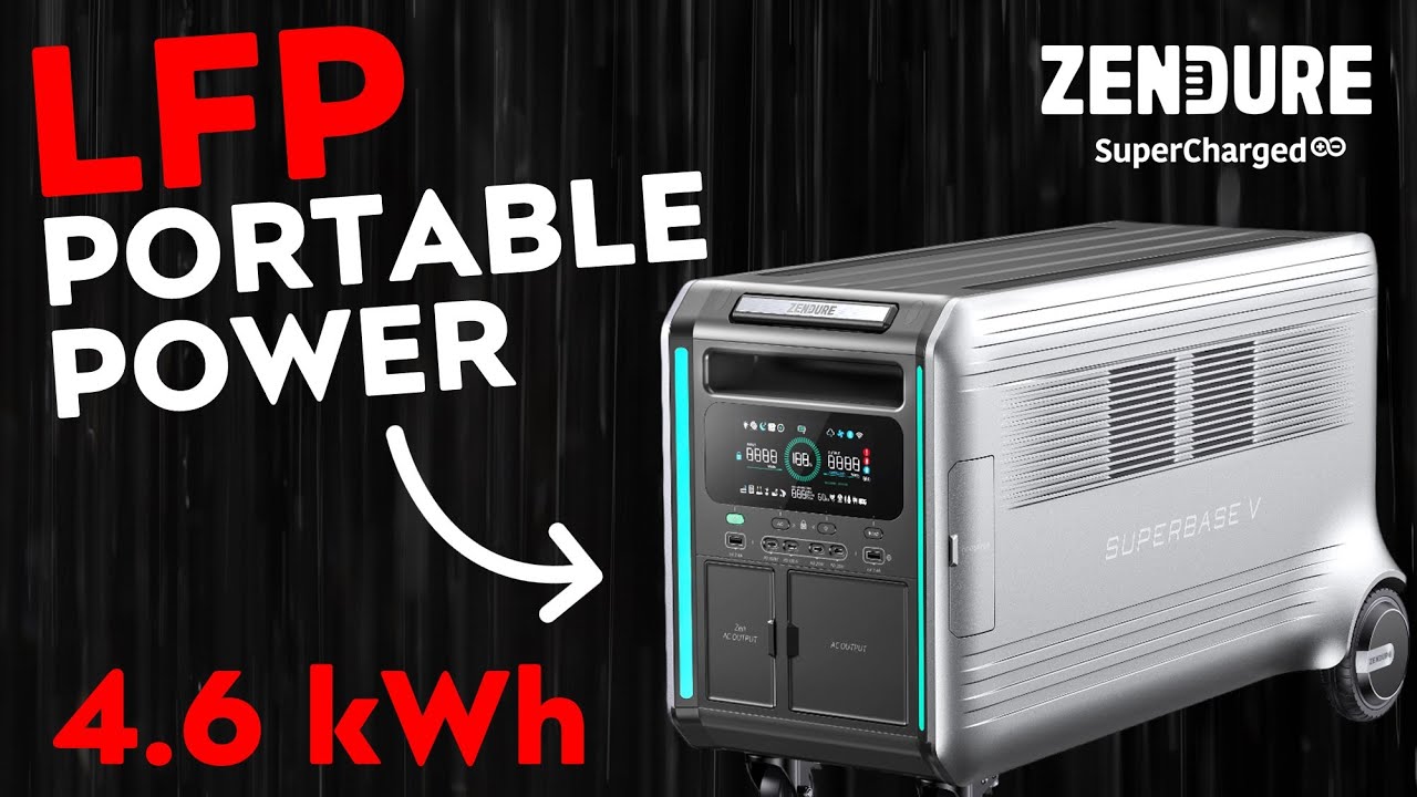 Is The Zendure SuperBase V Worth It? | 4.6 KWh LFP Portable Power ...