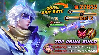 SHOUYUE 100% CRIT RATE \u0026 ACCURACY IN PEAK RANK WIPING ENEMIES EASILY! | CHINA SHOUYUE BUILD \u0026 ARCANA