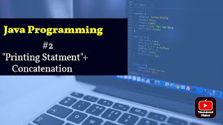 Printing Statement in java and how to Concatenation in java program #coder #java #programming