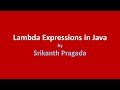 How to use Lambda Expressions in Java