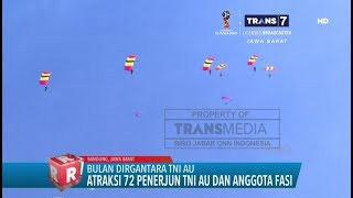 TRANS7 JABAR - ATRAKSI 72 PENERJUN TNI AU