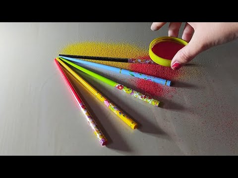 Gudi Padwa Special Rangoli Using Bun Sticks/ Easy Gudi Padwa Rangoli ...