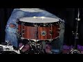 dw 14x5.5 jazz series exotic santos rosewood snare drum