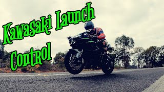 How to use kawasaki launch control h2