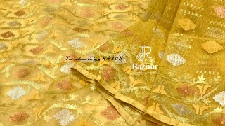 super exclusive Jamdani || hand made jamdani saree