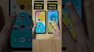 Samsung Galaxy F14 5G vs Samsung Galaxy M14 5G Speed Test Comparison |