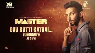 Oru Kutti kathai Song Promo Teaser | Master | Anirudh Ravichandran
