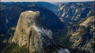 Half Dome 360 Fly-By in 4k; Yosemite Heli-Aerials