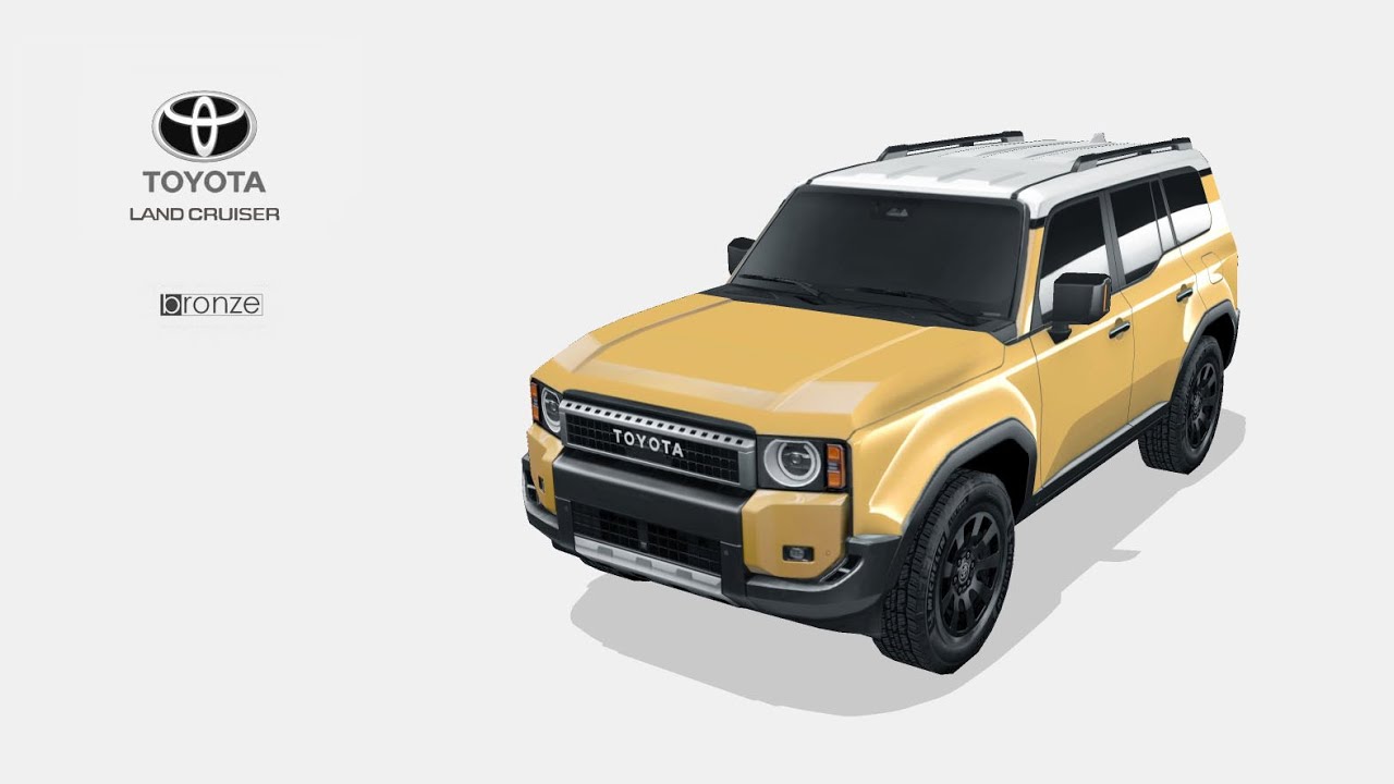 Toyota Land Cruiser, 2025, 3d Model - YouTube