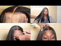 Very Detailed PLUCKING, INSTALL, LAYERS + MORE Closure Wig Using ONLY Melting Spray Ft Luv Me Hair