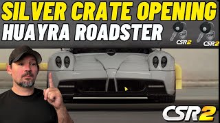 CSR2 Winning the Huyra Roadster | Silver Crate Silver Key Opening