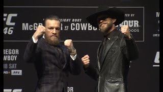 UFC 246: McGregor vs Cowboy Pre-fight Press Conference