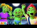 SCARY ZOMBIE FINGER FAMILY | 3D Spooky Songs For Children