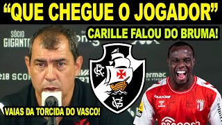 CARILLE FALA SOBRE BRUMA NO VASCO! ERROS DA DEFESA E VAIAS DA TORCIDA! VASCO 2 X 2 VOLTA REDONDA E+