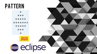Rhombus Pattern in Java Eclipse | | Java