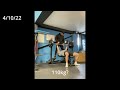 105kg bench press pr 4 10 22 3 week progression