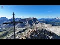 gipfelkreuze in südtirol zehnerspitze 3026 cima dieci und kreuzkofel 2907 l ciaval