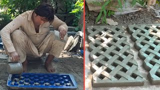 Amazing Cement Projects || How To Make Cement Grills || Wow Skills || DIY Projects ||