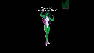 CAN I SQUAT SHE HULK!? ⚠️😈